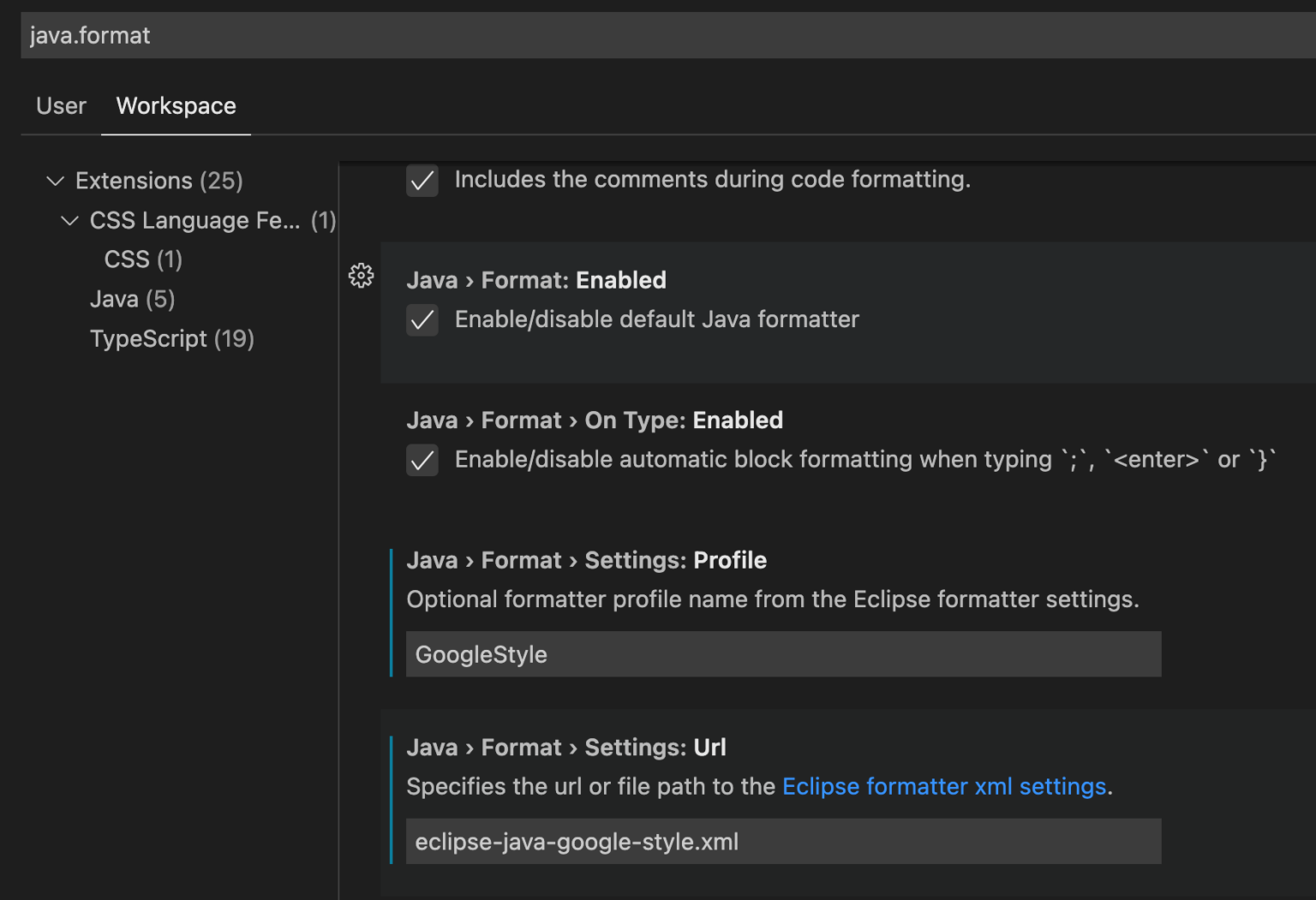 VSCode Java Java Snippets